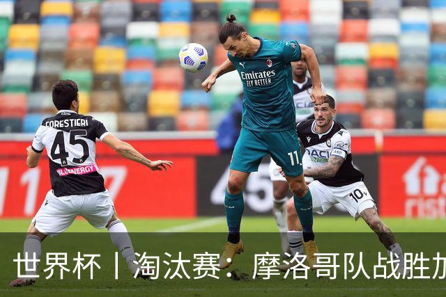 世界杯丨淘汰赛：摩洛哥队战胜加拿大队